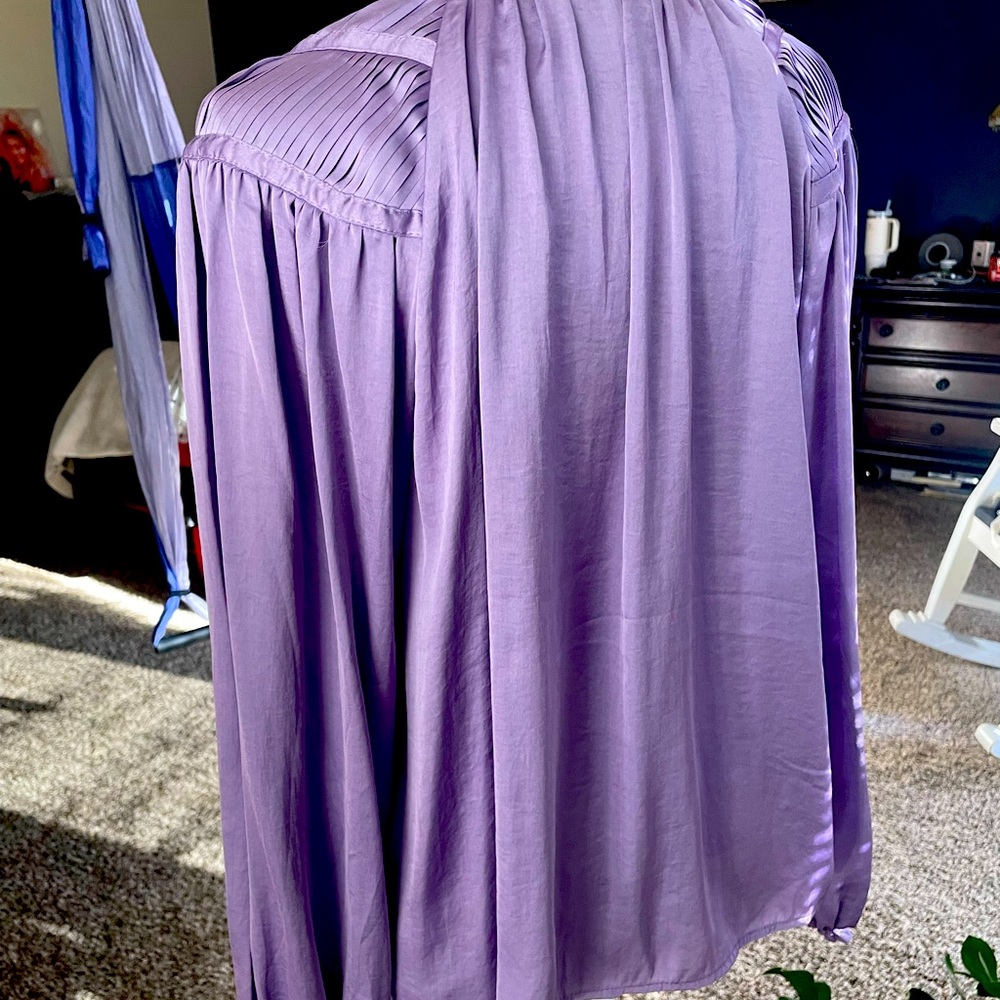 Purple blouse